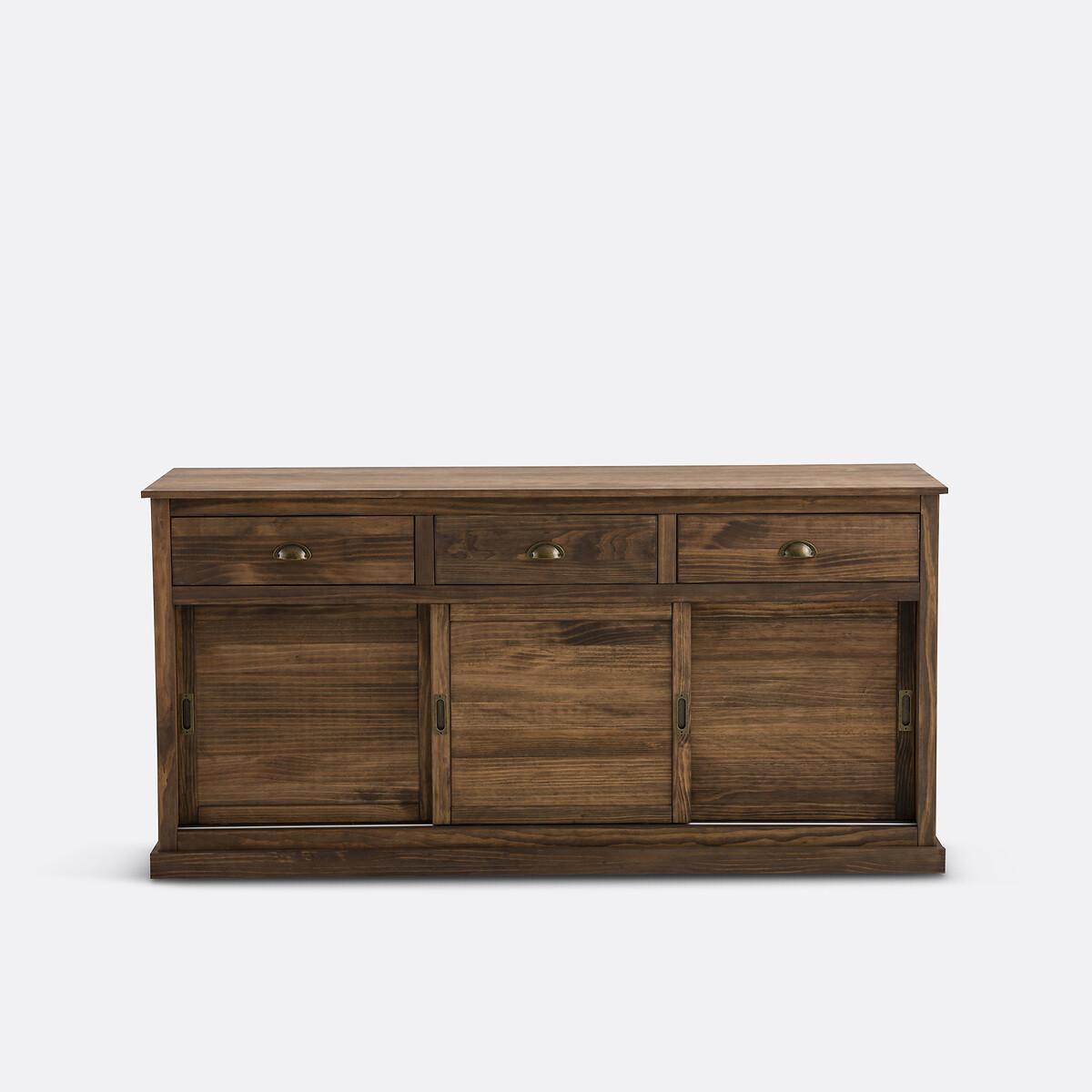 Lunja Solid Pine Triple Sideboard – image 3