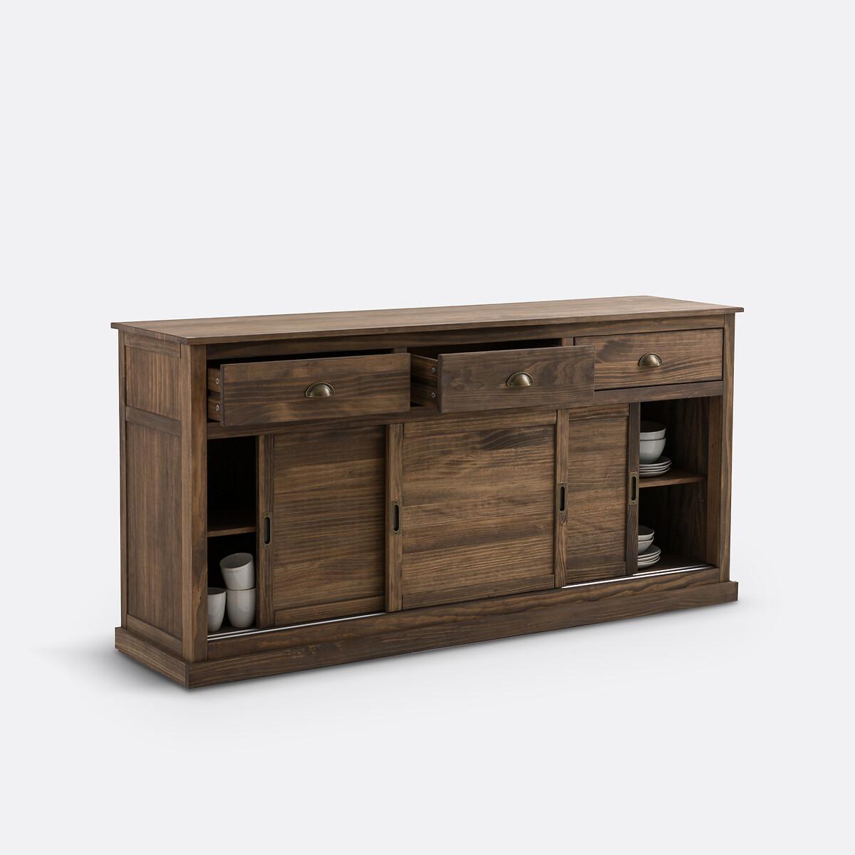 Lunja Solid Pine Triple Sideboard – image 5