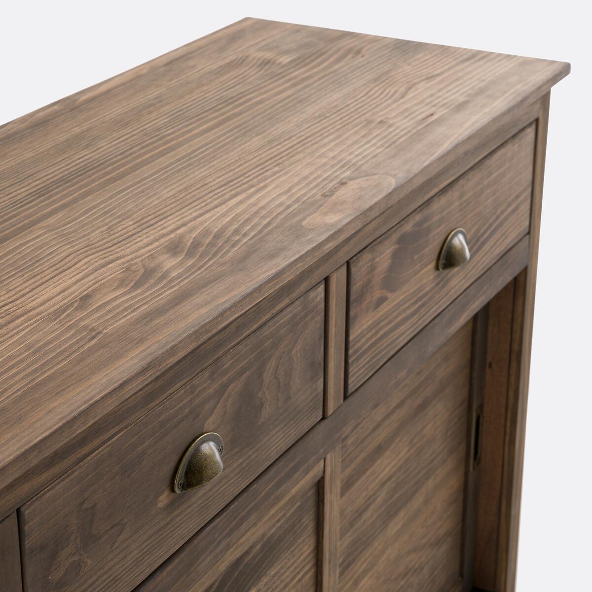 Lunja Solid Pine Triple Sideboard – image 6