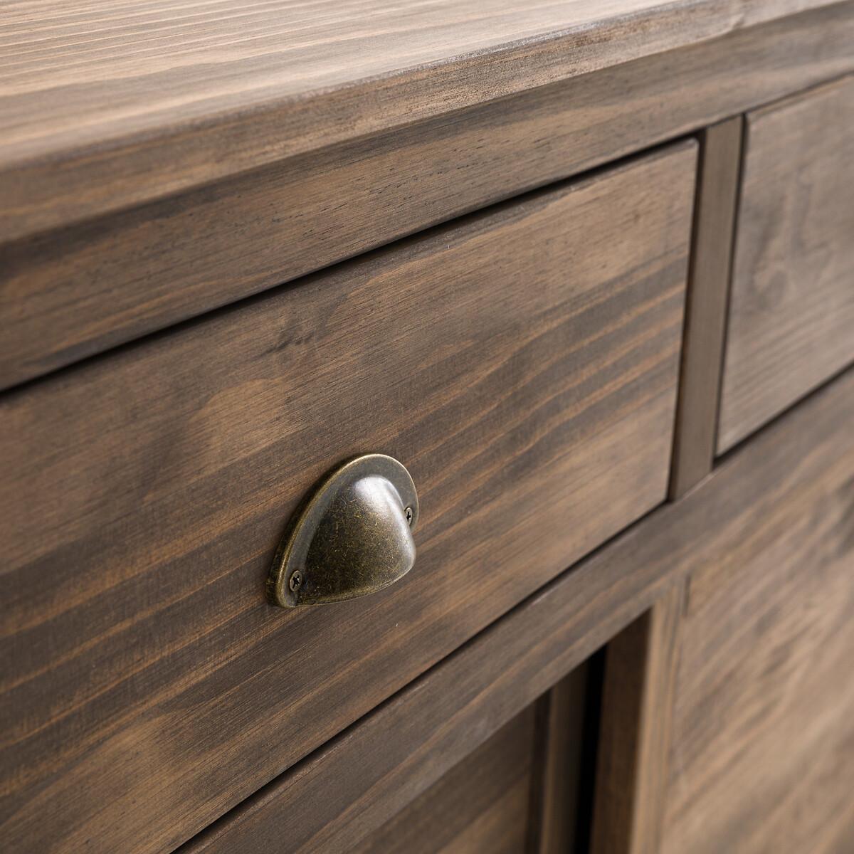 Lunja Solid Pine Triple Sideboard – image 7