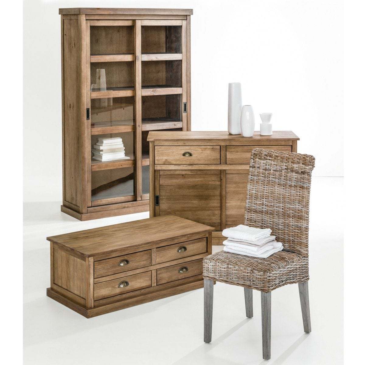 LUNJA Classic Solid Pine Sideboard – image 6