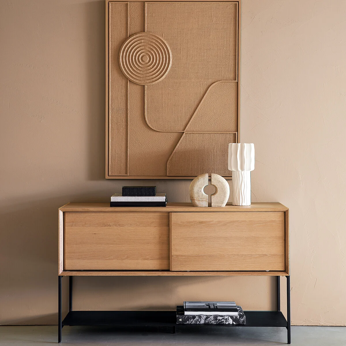 Mambo Oak Veneer Sideboard – image 2