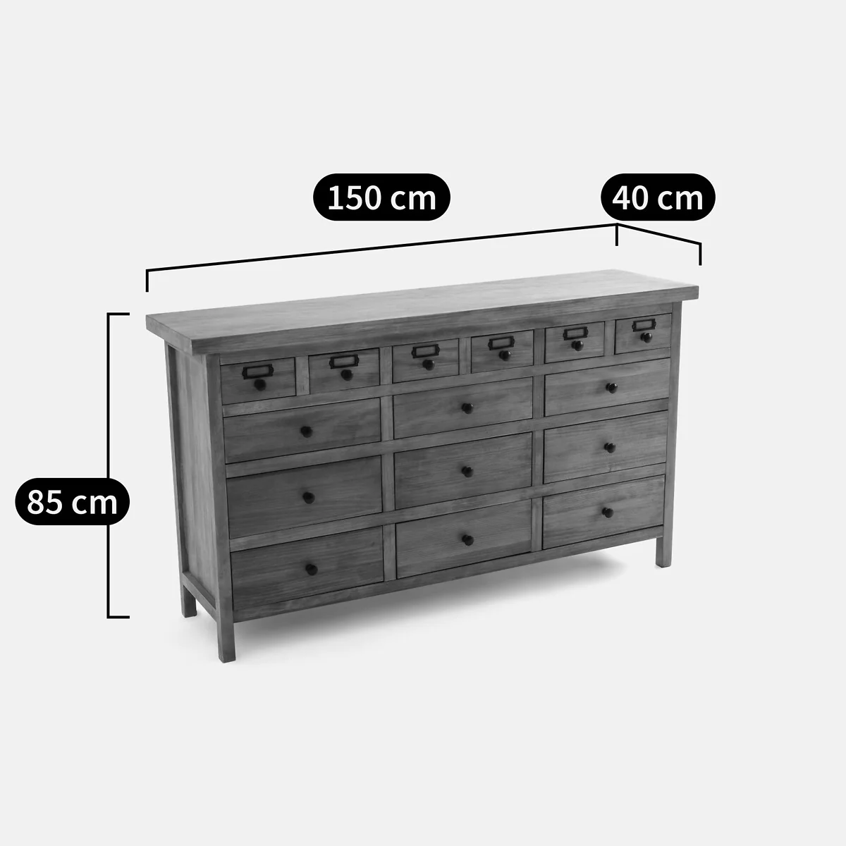 Lunja Sideboard with 15 Drawers – image 6