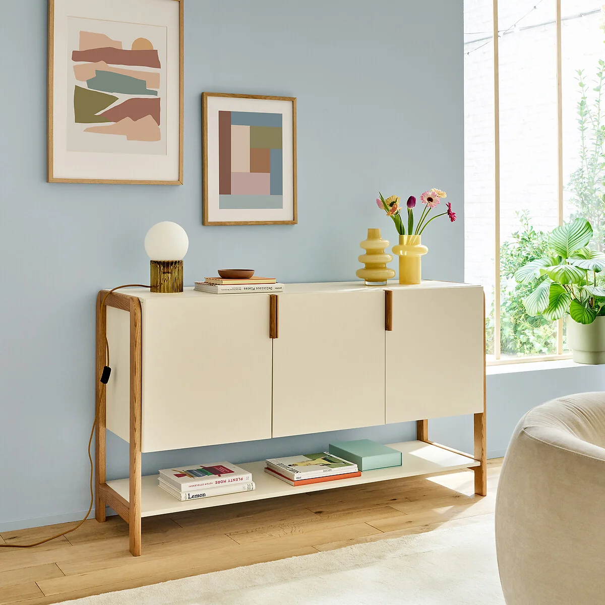 Lumeko 3-Door Sideboard – image 2