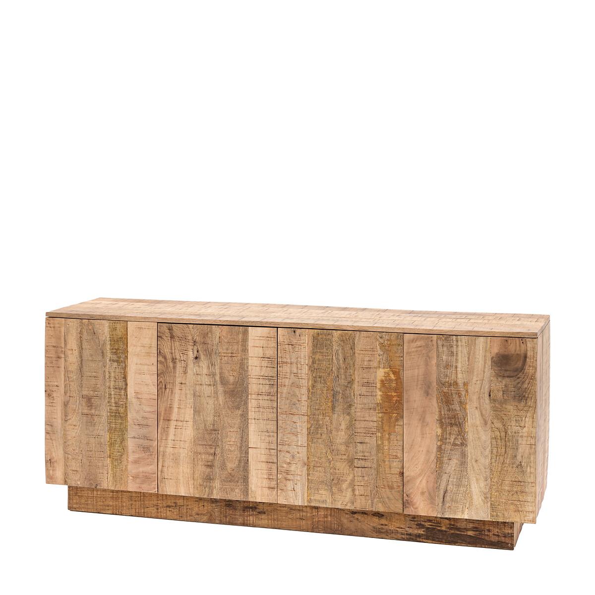 Rustana Weathered Mango Wood 4 Door Sideboard – image 3