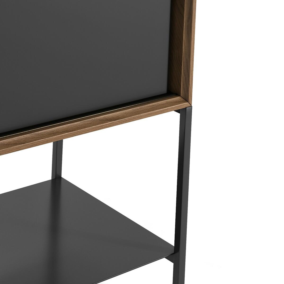 Mambo Metal & Walnut Veneer Sideboard – image 4