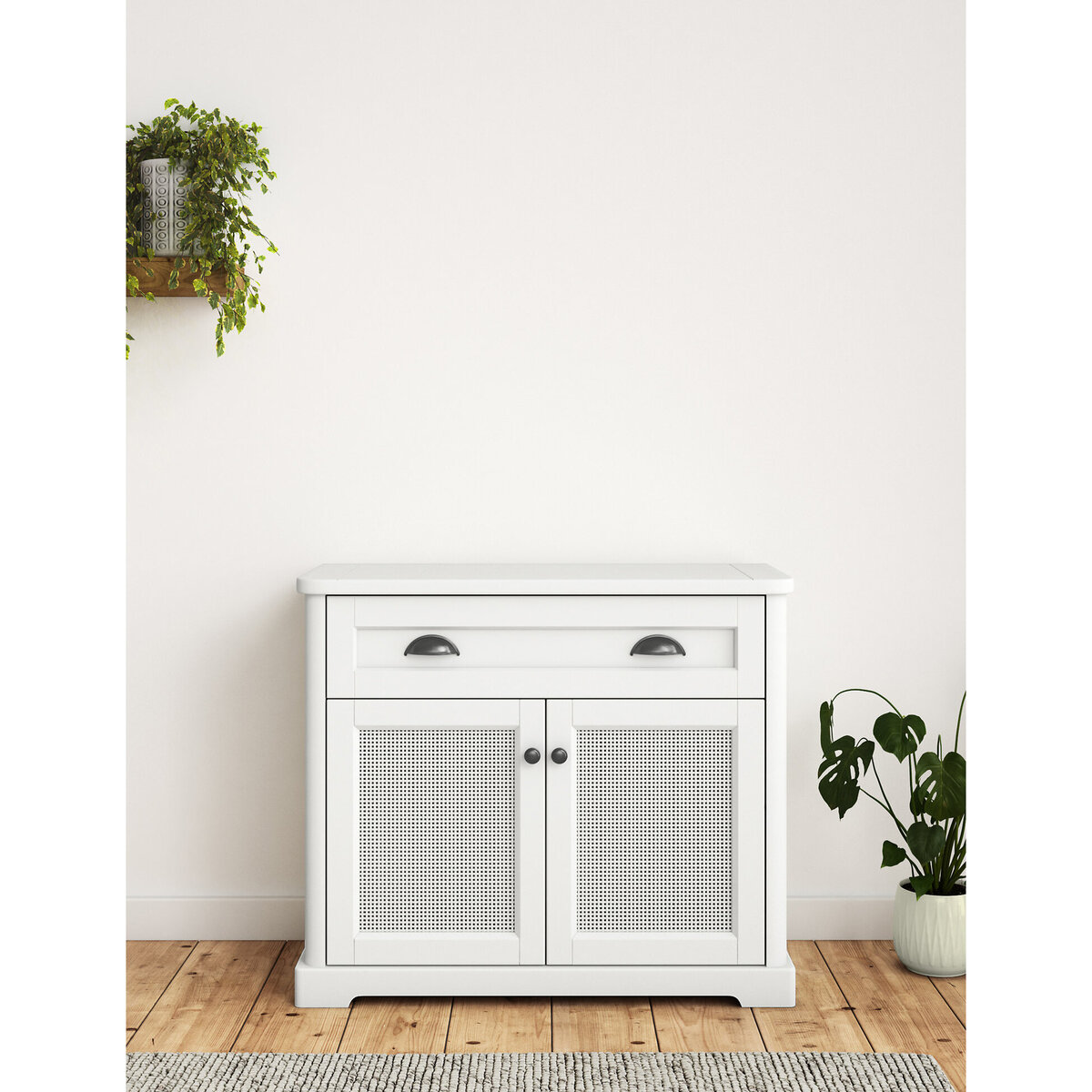 M&S Willow 2 Door Sideboard - 1SIZE - Soft White, Soft White – image 3