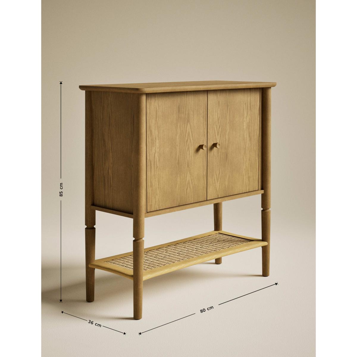 M&S Collection Harlow Compact Sideboard - Natural Mix, Natural Mix – image 8