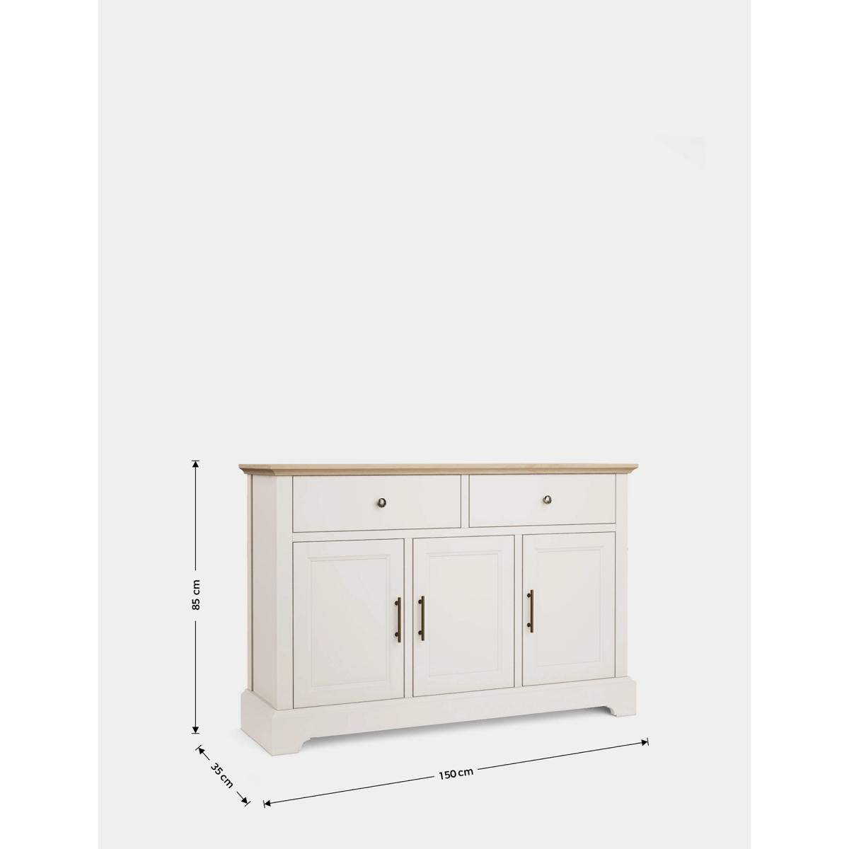 M&S Winchester Large Sideboard - White Mix, White Mix – image 5