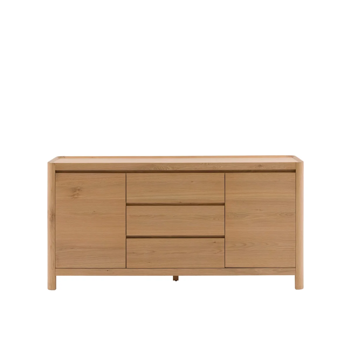 Gallery Direct Ember 3 Door Sideboard Natural – image 2