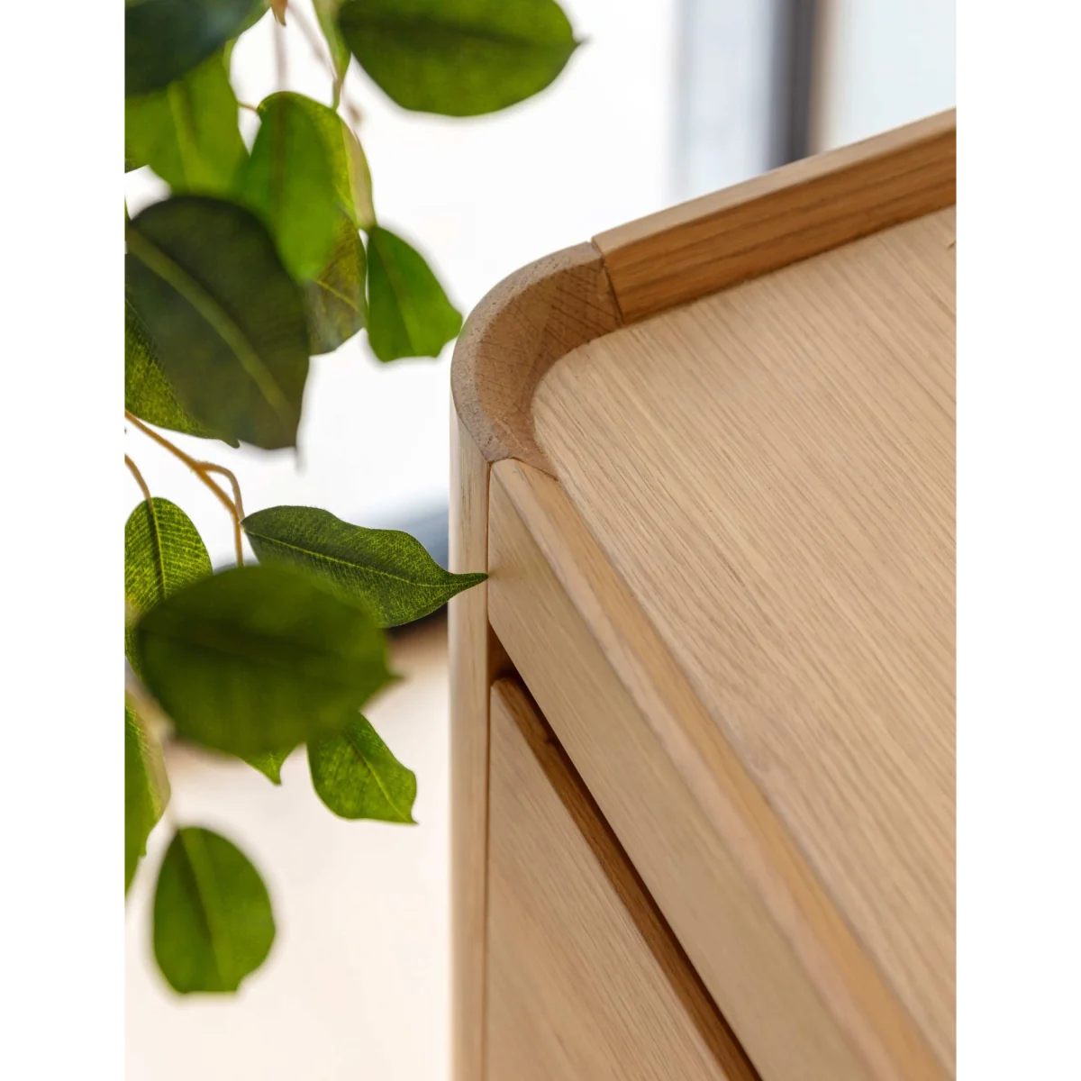 Gallery Direct Ember 3 Door Sideboard Natural – image 3