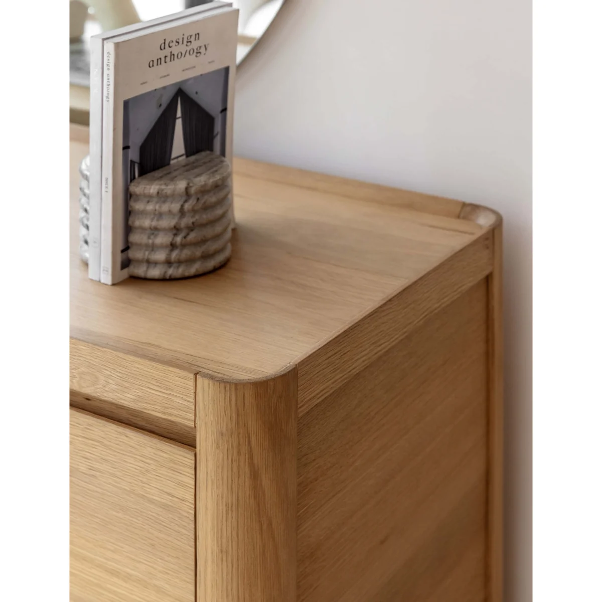 Gallery Direct Ember 3 Door Sideboard Natural – image 5