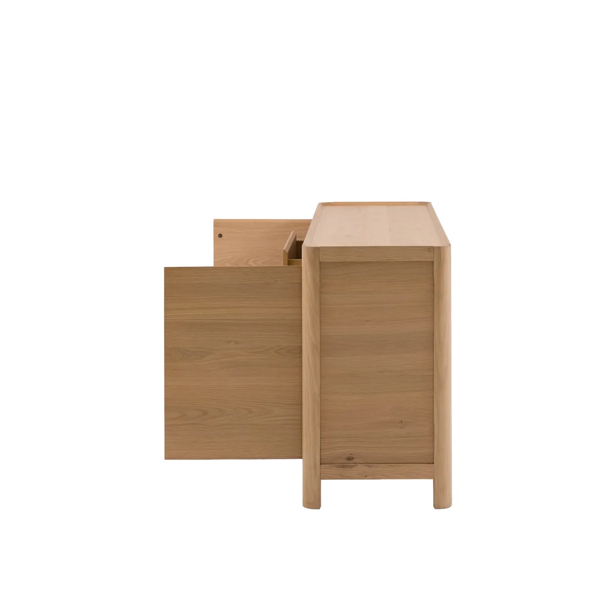 Gallery Direct Ember 3 Door Sideboard Natural – image 6