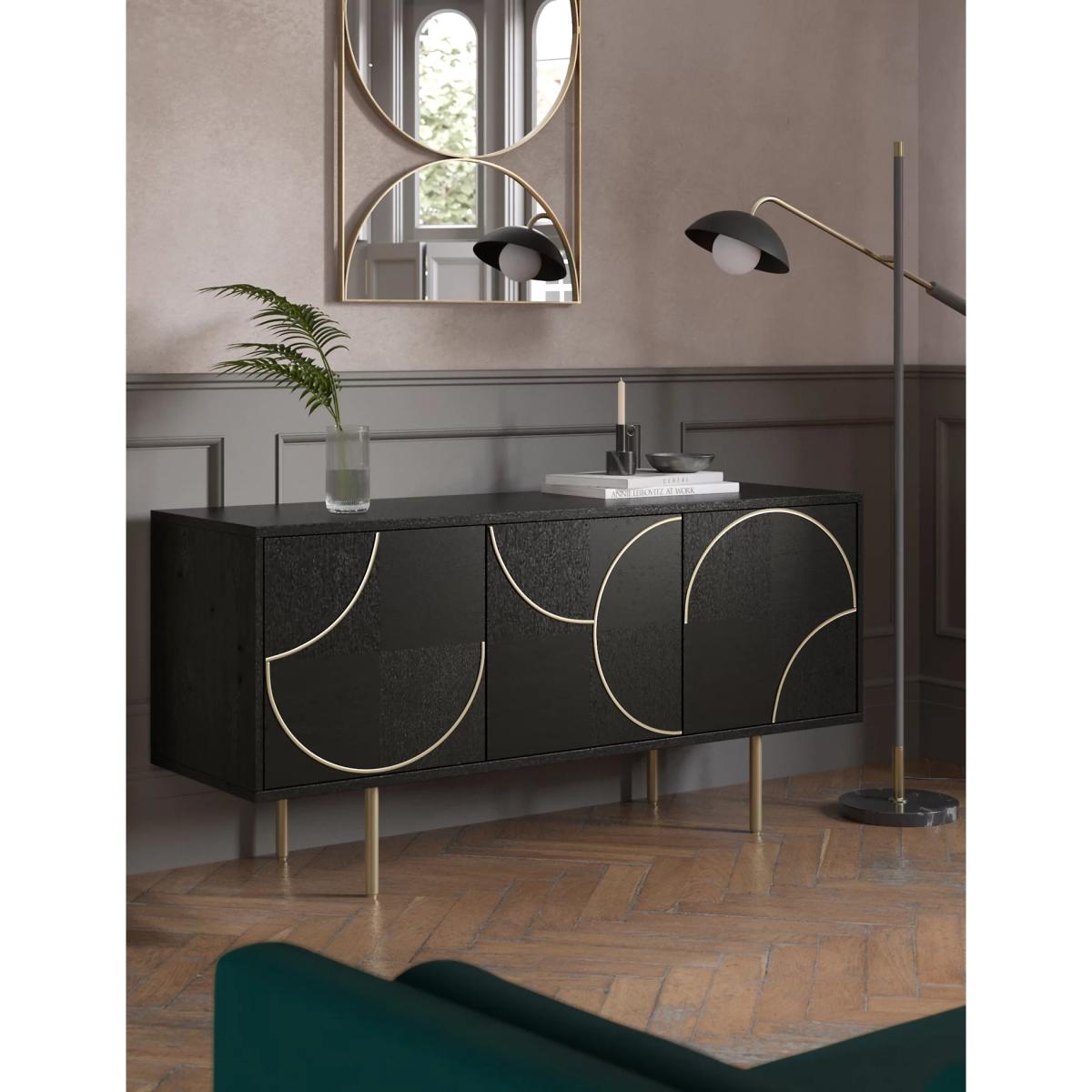 M&S X Swoon Odette Sideboard - Black, Black – image 3