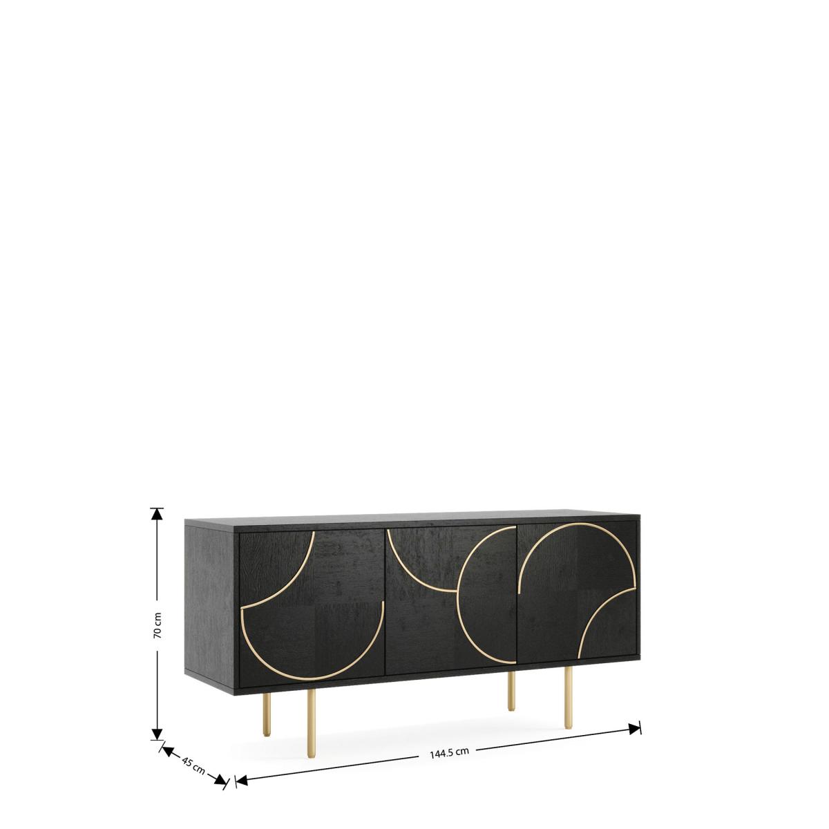 M&S X Swoon Odette Sideboard - Black, Black – image 5