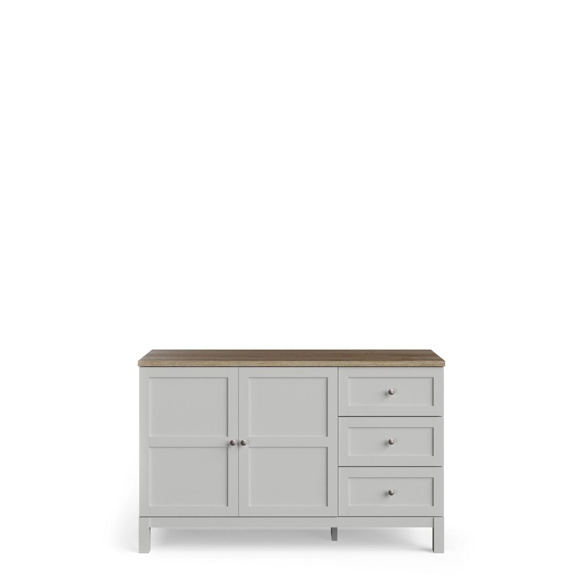 M&S Salcombe Large Sideboard - Natural, Natural,Light Grey – image 2