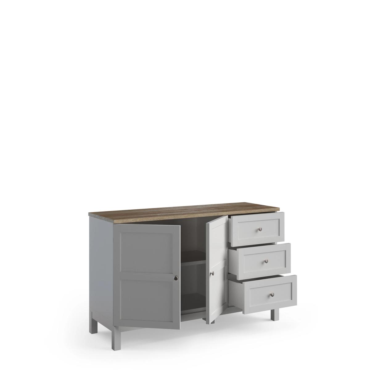 M&S Salcombe Large Sideboard - Natural, Natural,Light Grey – image 3