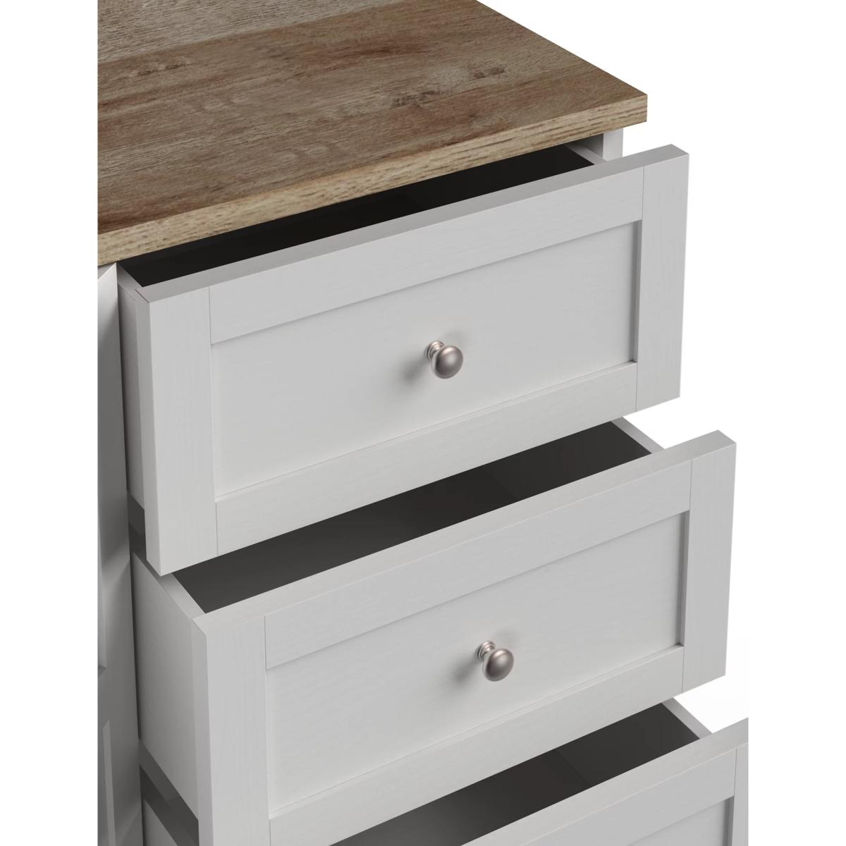 M&S Salcombe Large Sideboard - Natural, Natural,Light Grey – image 4
