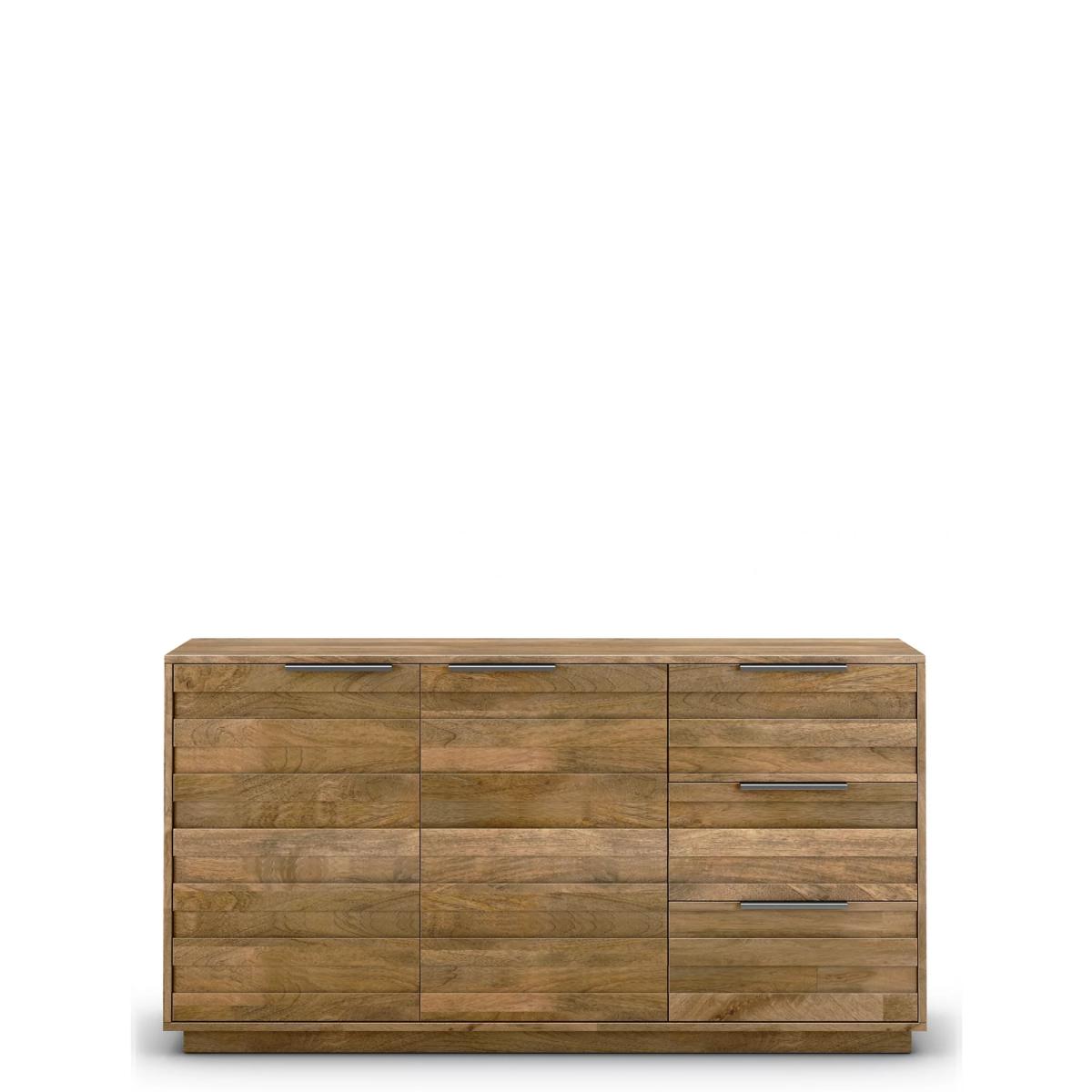 M&S Groove Large 2 Door Sideboard - Wood, Wood – image 2