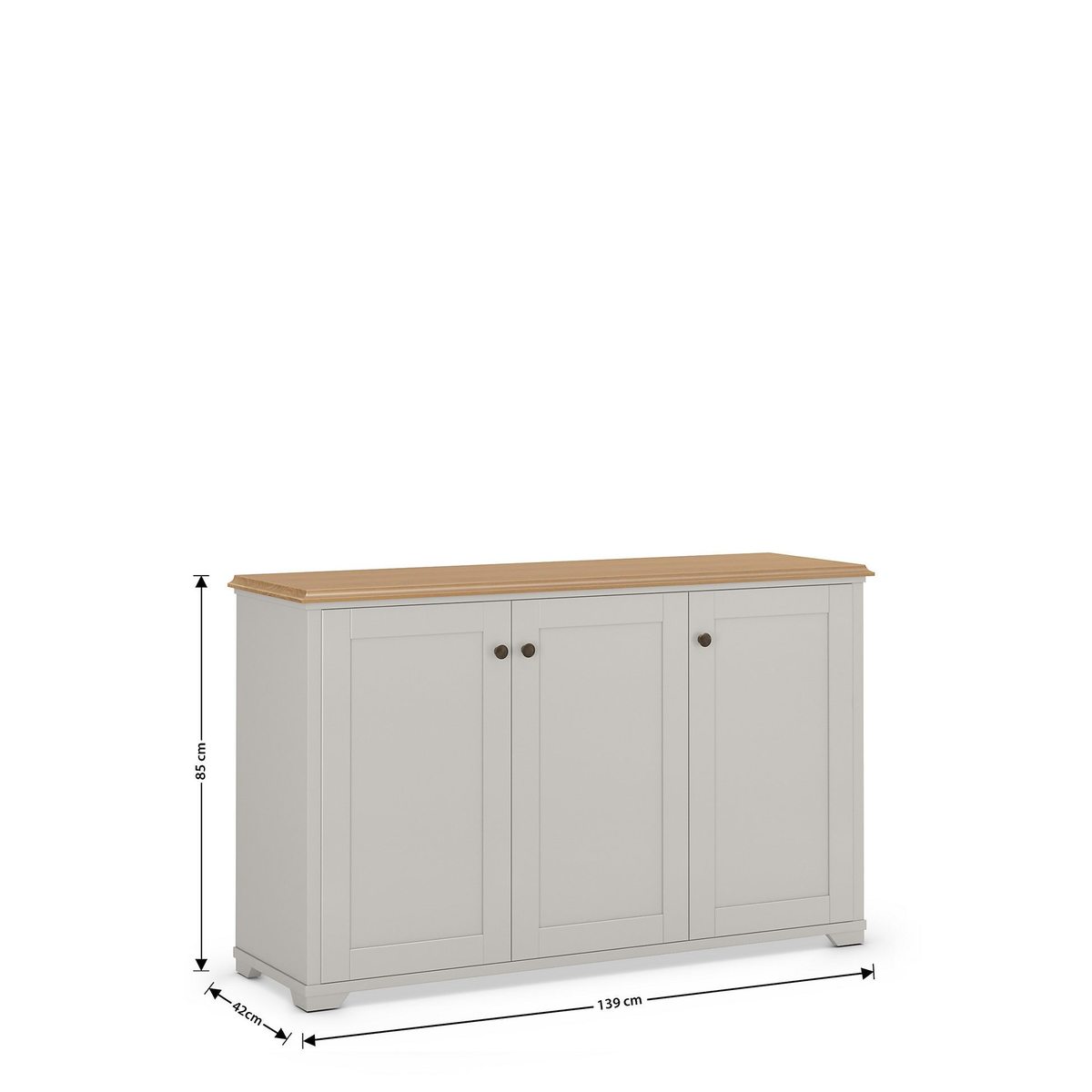 Sandbanks 3 Door Sideboard – image 6