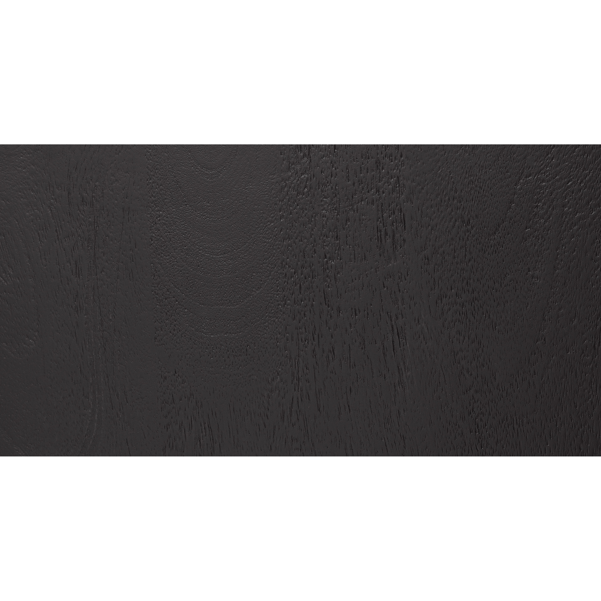 Kilby Compact Sideboard, Black Stained Mango Wood and Smoked Glass – image 7