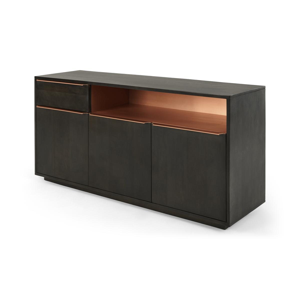 Anderson Sideboard, Mocha Mango Wood & Copper – image 3