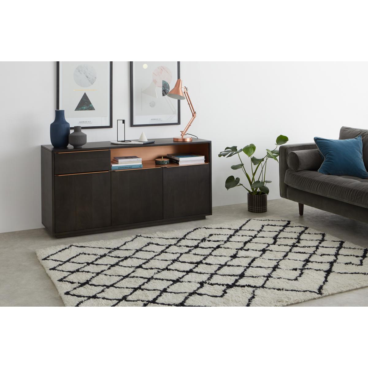 Anderson Sideboard, Mocha Mango Wood & Copper – image 4