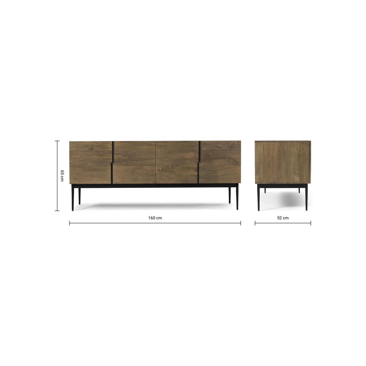 Rakara Wide Sideboard, Mango Wood – image 4