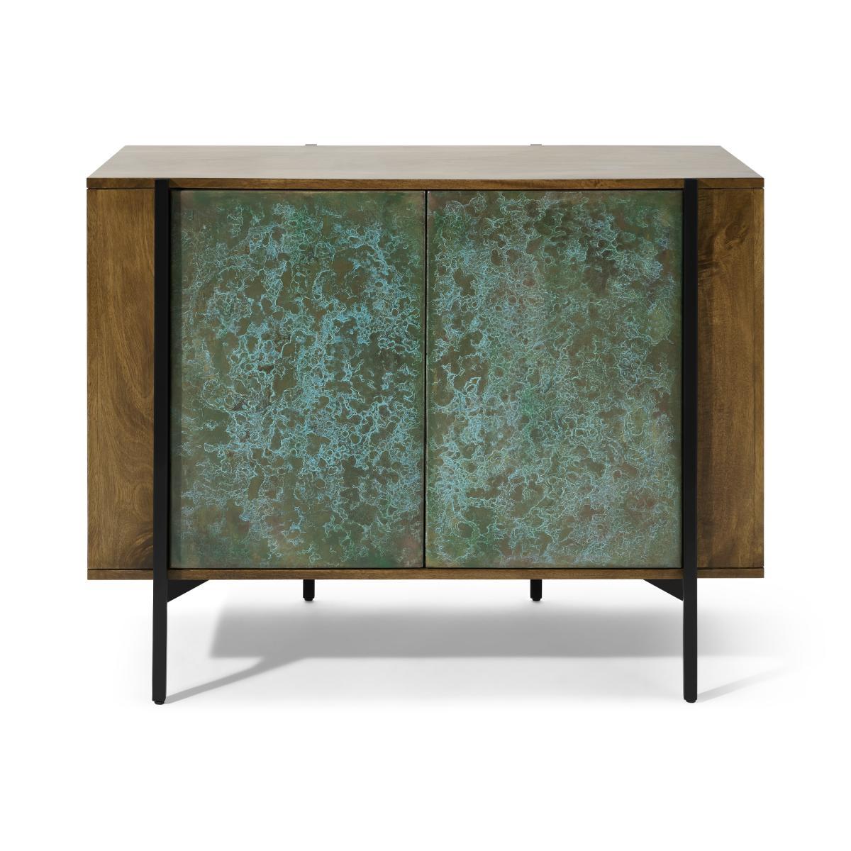 Morland Compact Sideboard, Mango Wood & Patina – image 2