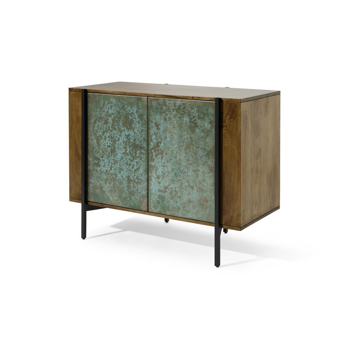Morland Compact Sideboard, Mango Wood & Patina – image 3