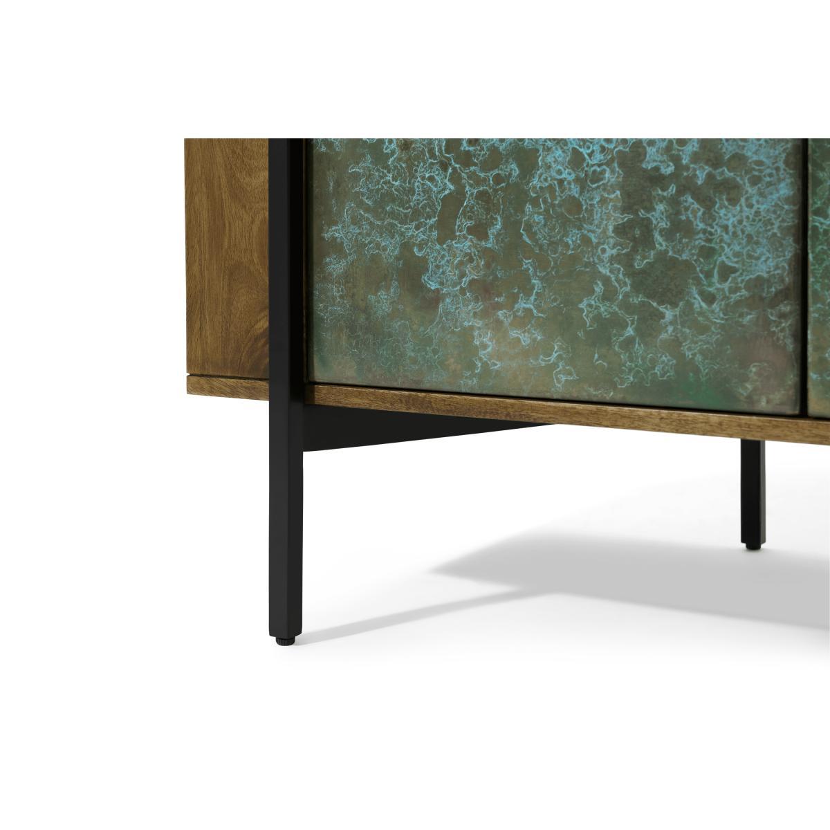 Morland Compact Sideboard, Mango Wood & Patina – image 8