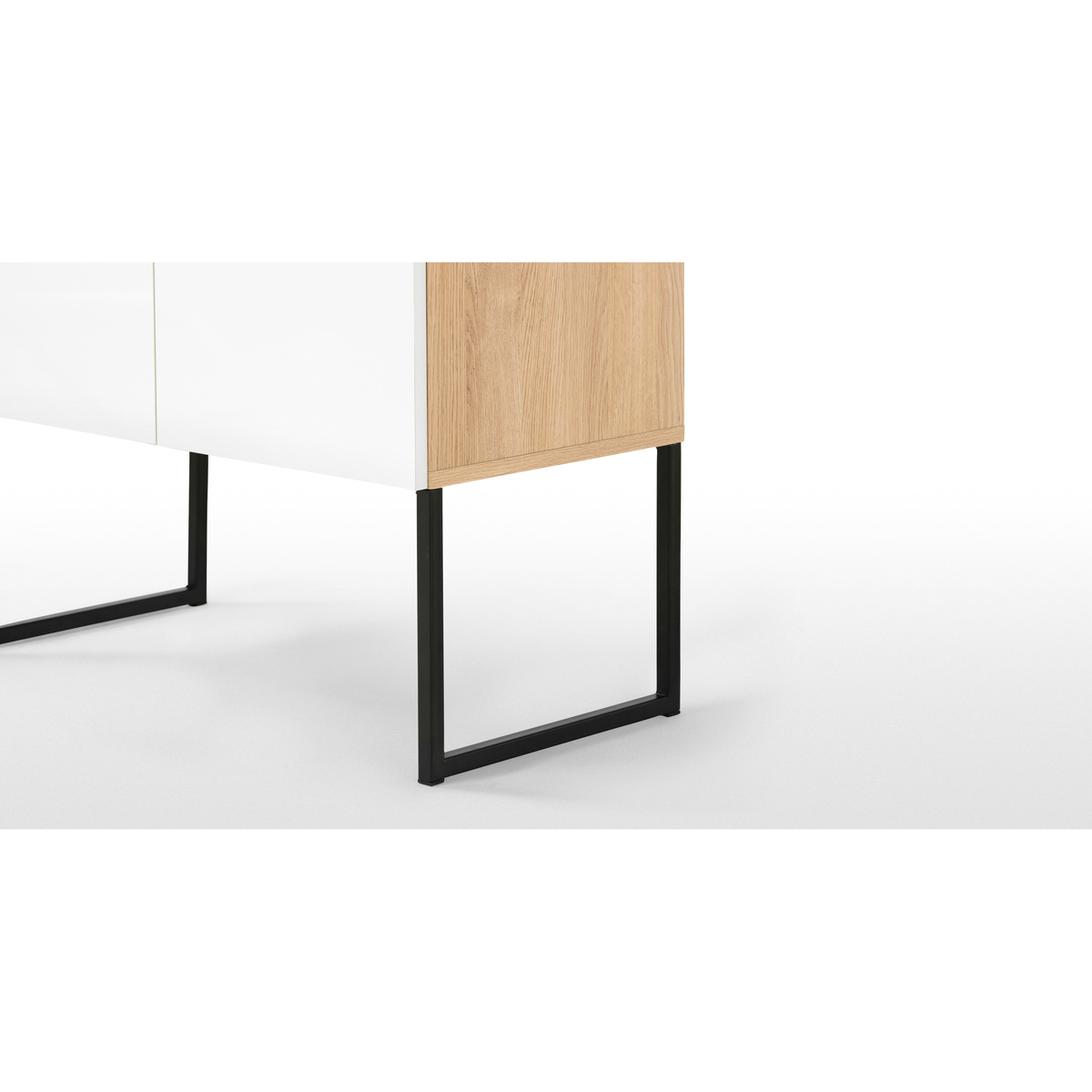 MADE Essentials Hopkins Sideboard, Oak and White – image 5