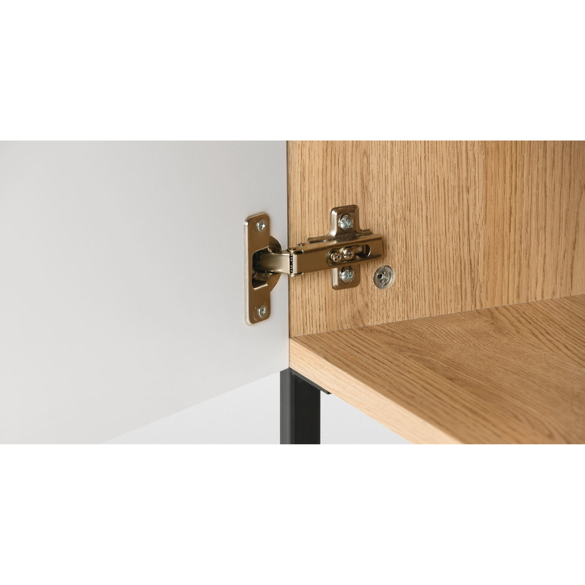 MADE Essentials Hopkins Sideboard, Oak and White – image 7