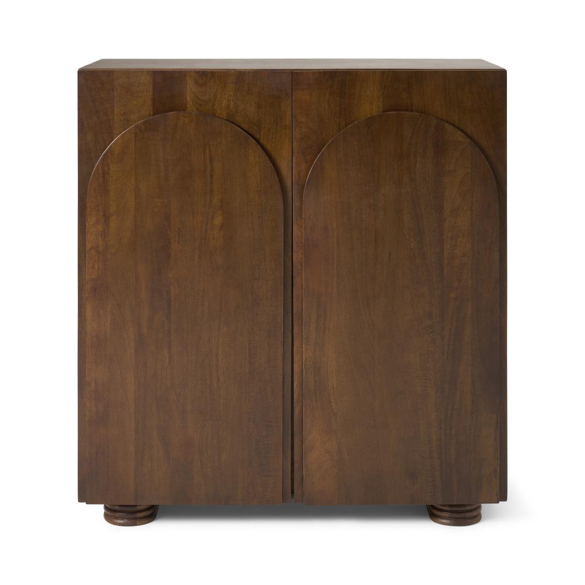 Kalaspel Highboard, Dark Mango Wood – image 2