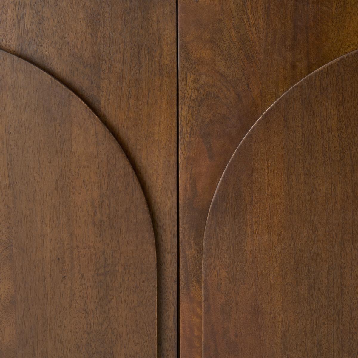 Kalaspel Highboard, Dark Mango Wood – image 7