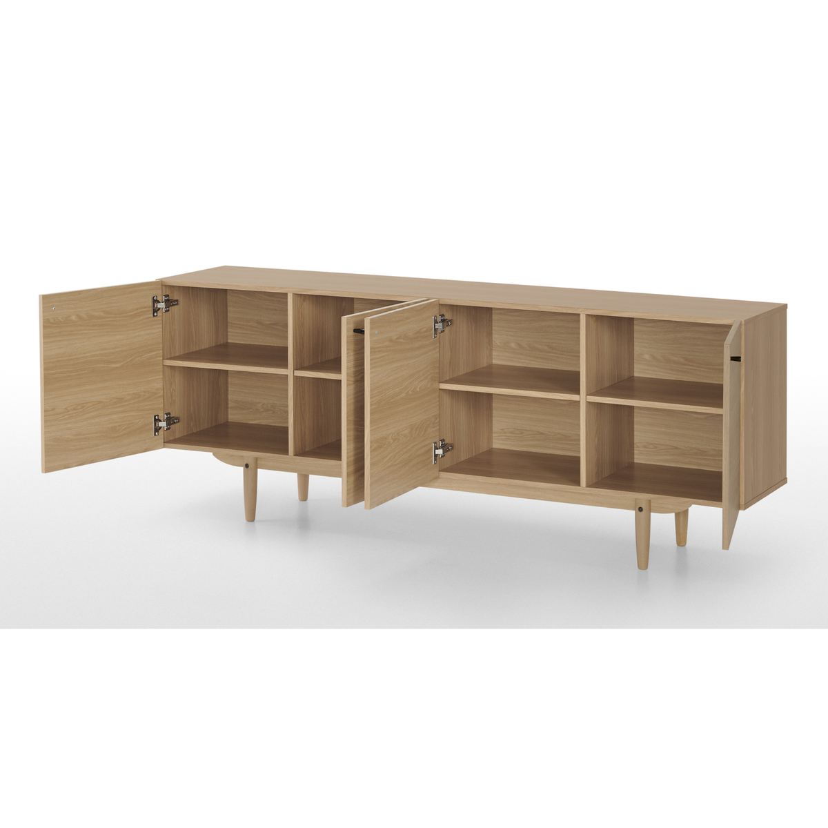 MADE Essentials Asger Wide Sideboard, Oak Effect – image 5