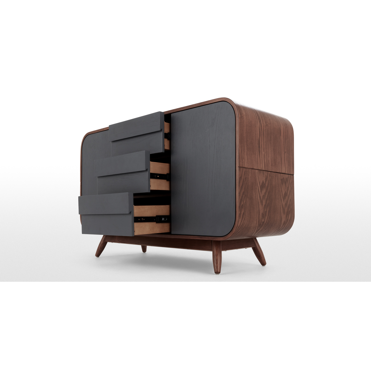 Esme Sideboard, Dark Stain Ash and Grey – image 6