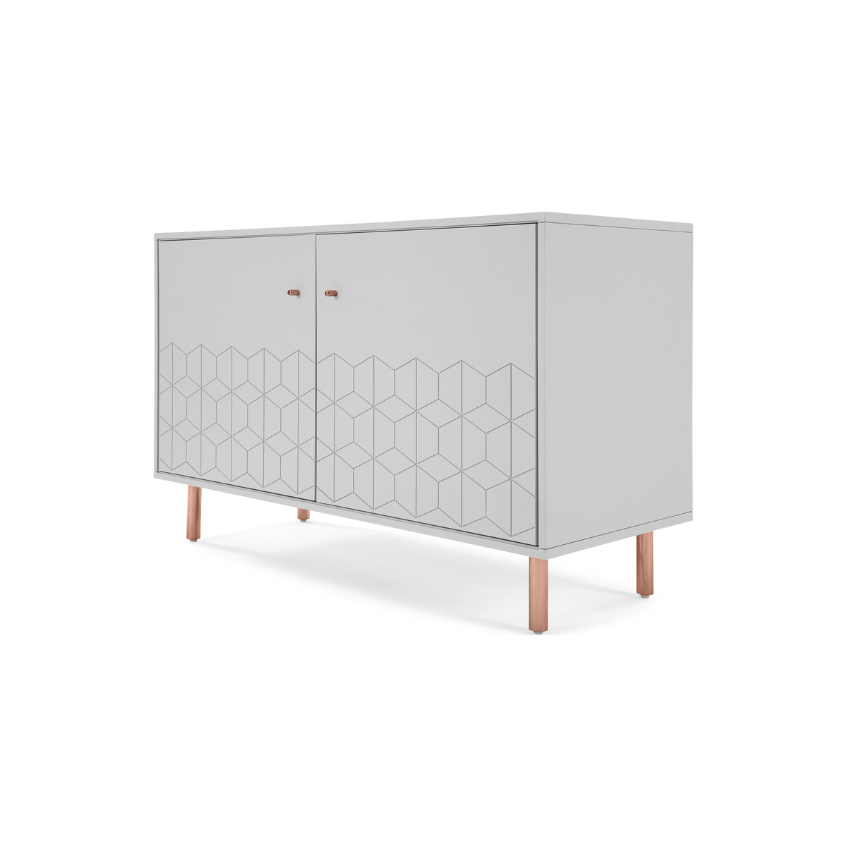 Hedra Sideboard, Copper and Grey – image 2