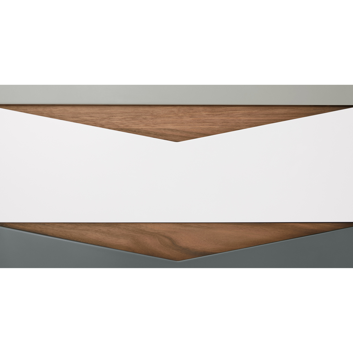 Louis sideboard, walnut and grey – image 8