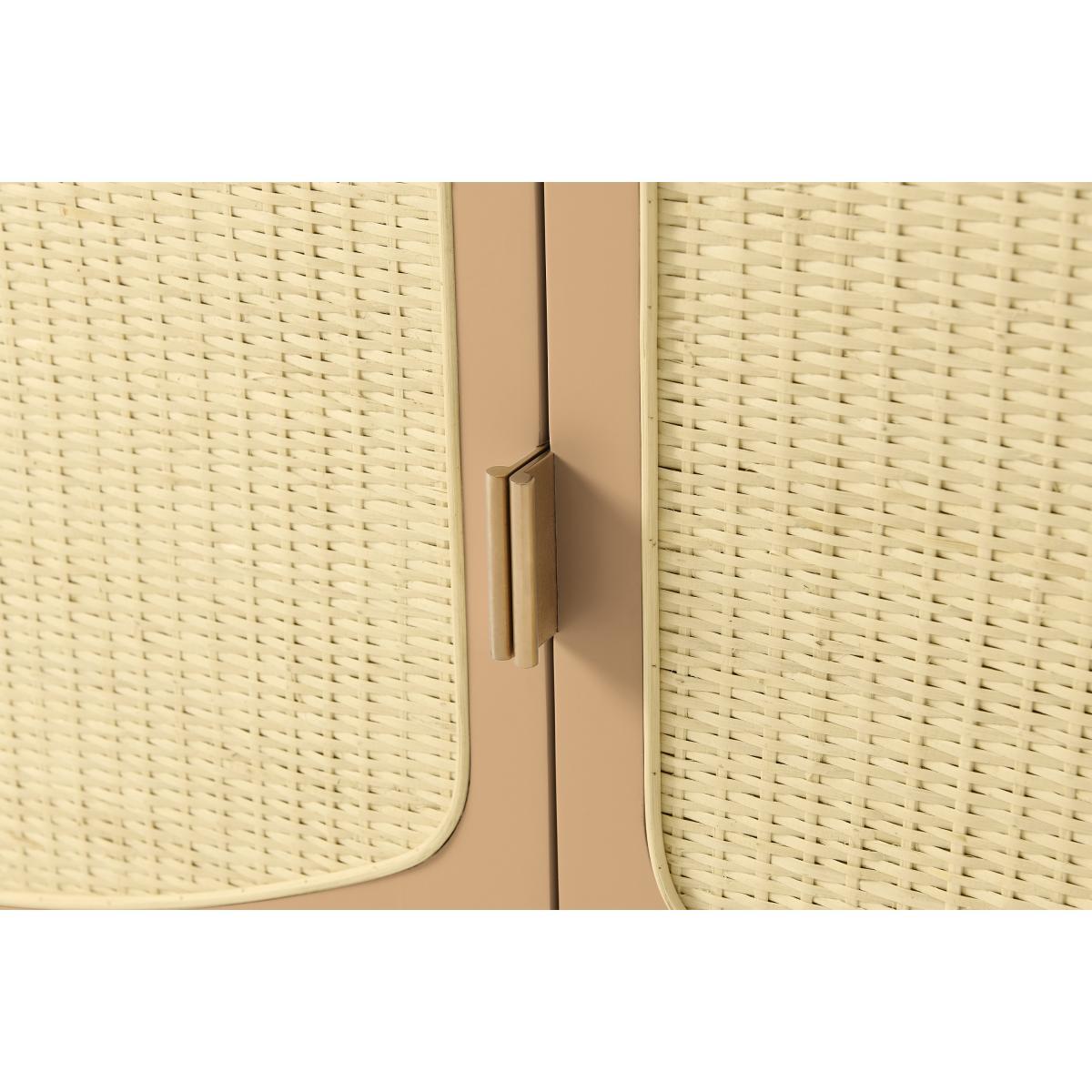 Emmi Compact Sideboard, Light Caramel & Rattan – image 7