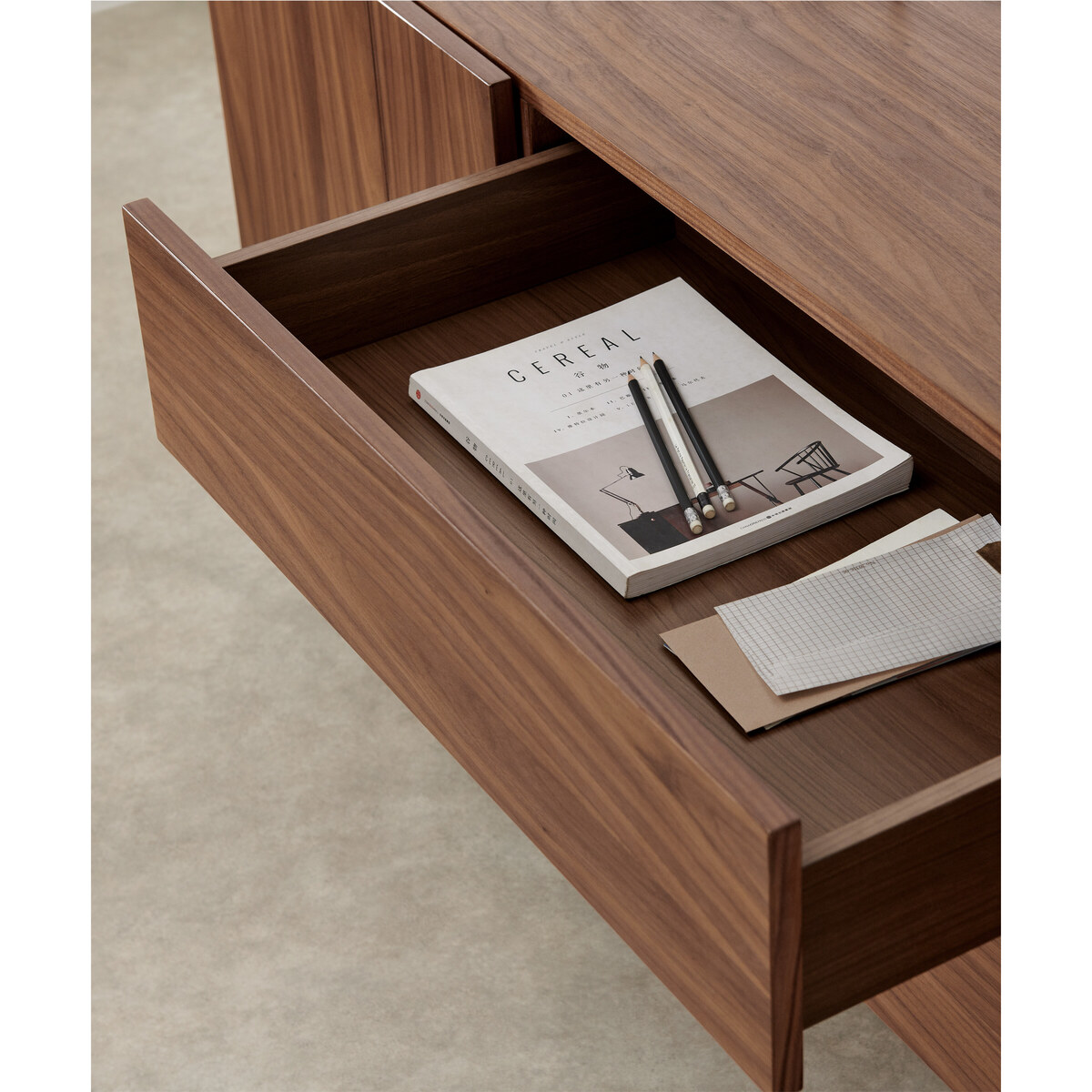 Keaton Sideboard, Walnut & Brass – image 4