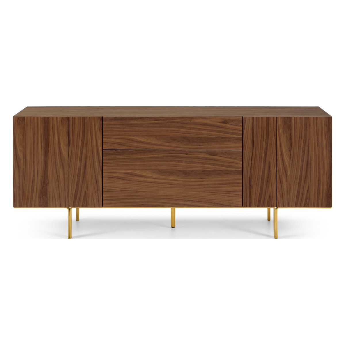 Keaton Sideboard, Walnut & Brass – image 1