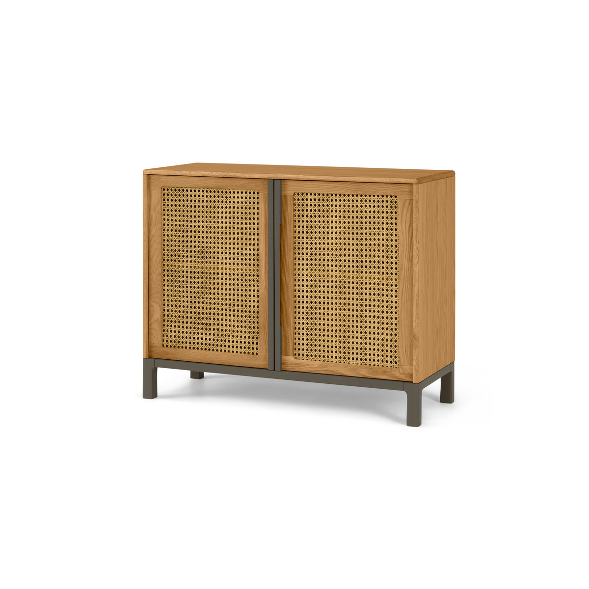 Reema Compact Sideboard, Oak & Grey – image 6
