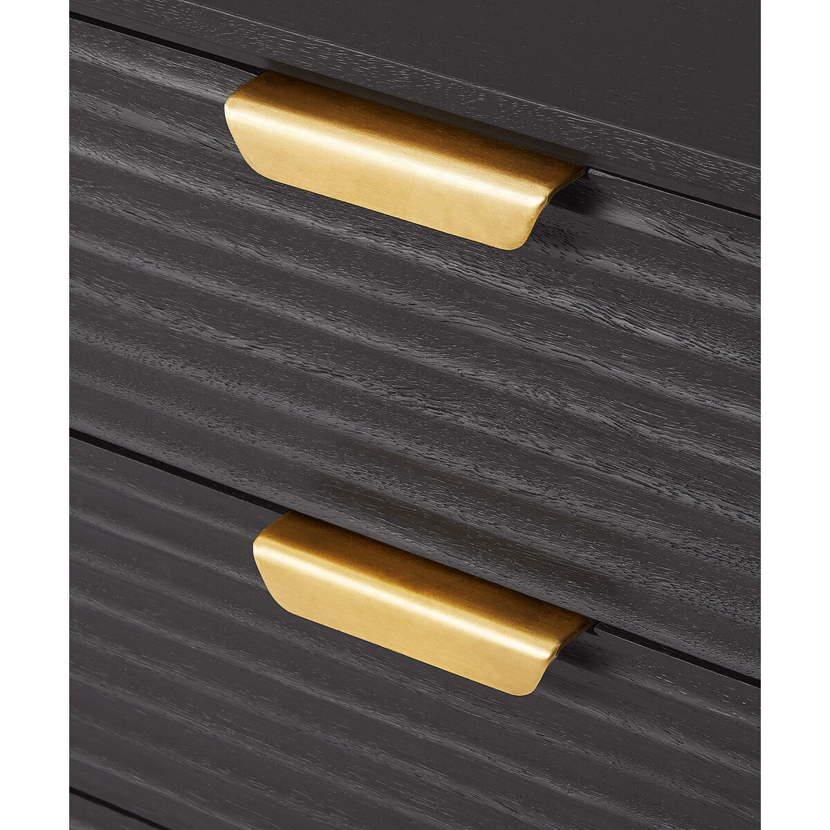 Haines Wide Sideboard, Charcoal Black Mango Wood – image 7