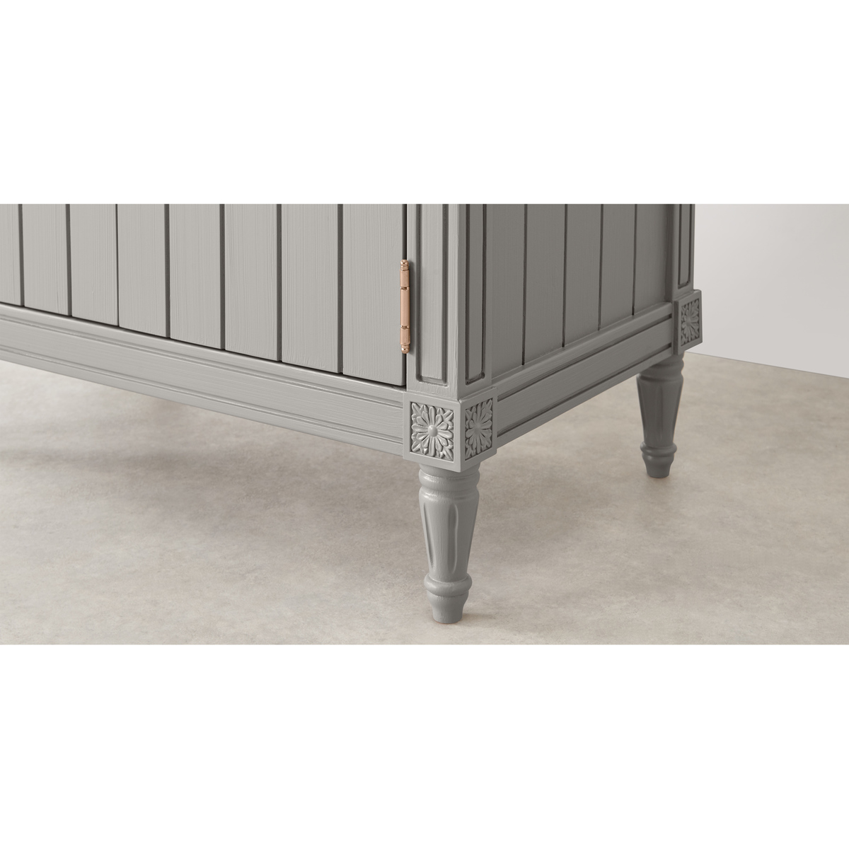 Bourbon Vintage Compact Sideboard, Copper and Grey – image 5