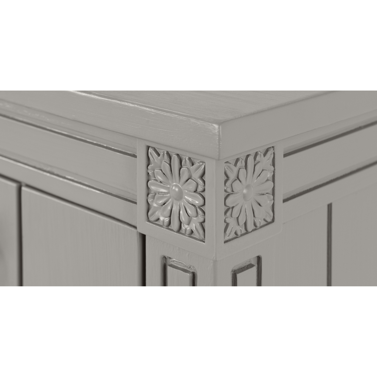 Bourbon Vintage Compact Sideboard, Copper and Grey – image 6