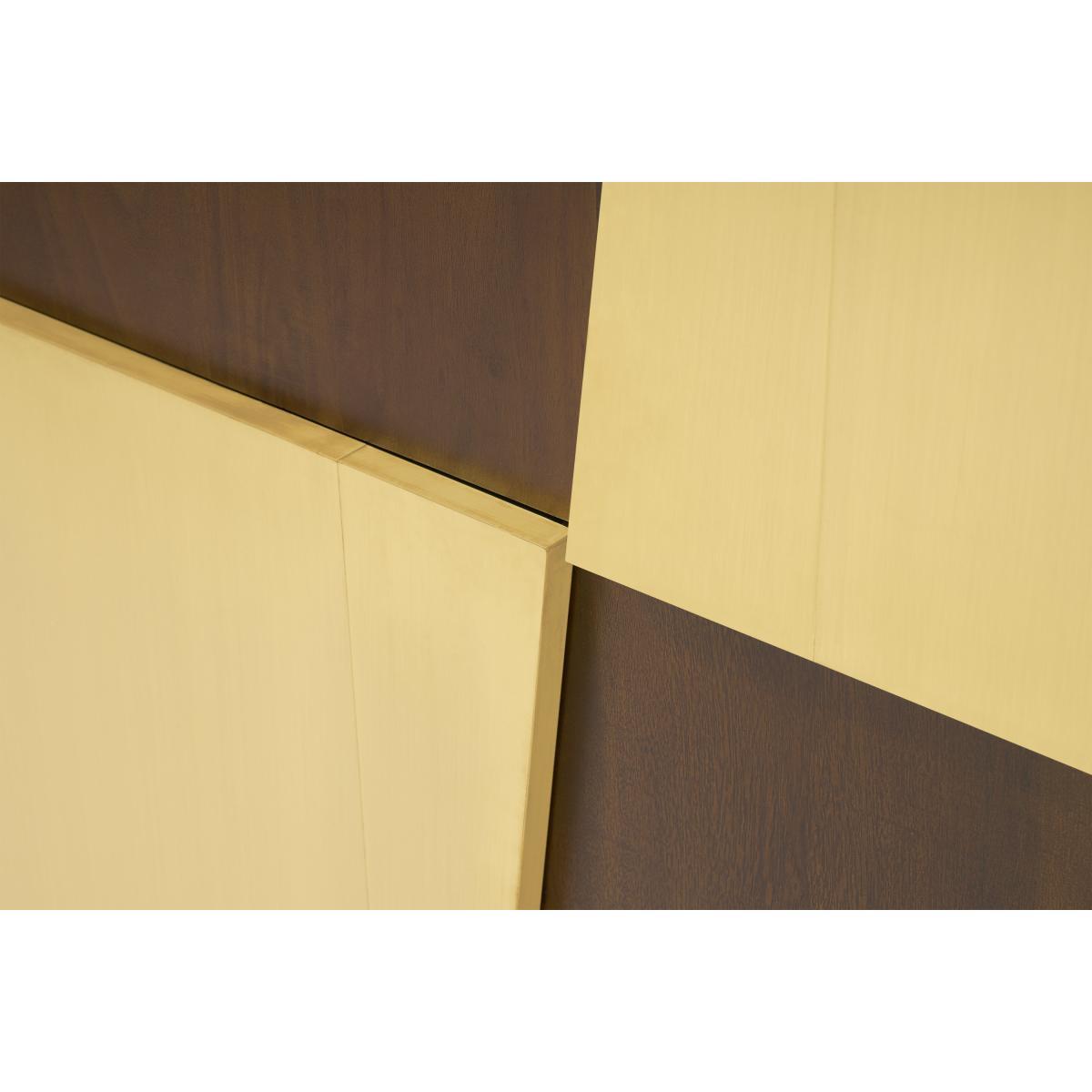 Mischa Highboard, Acacia Wood & Brass – image 7