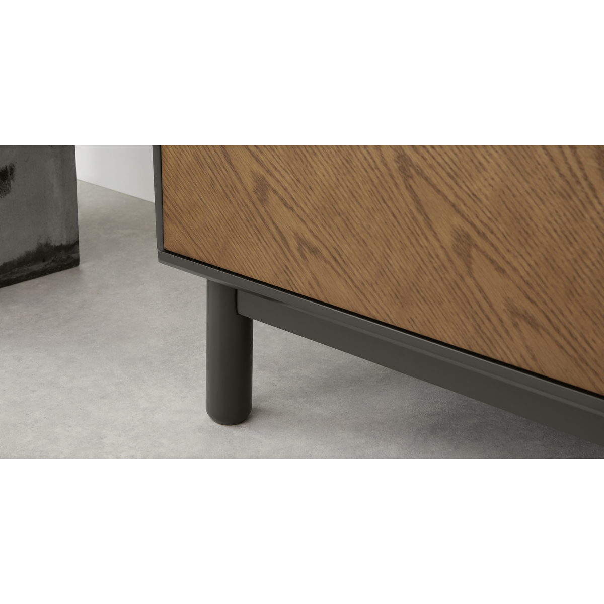Belgrave Large Sideboard, Dark Stained Oak – image 5