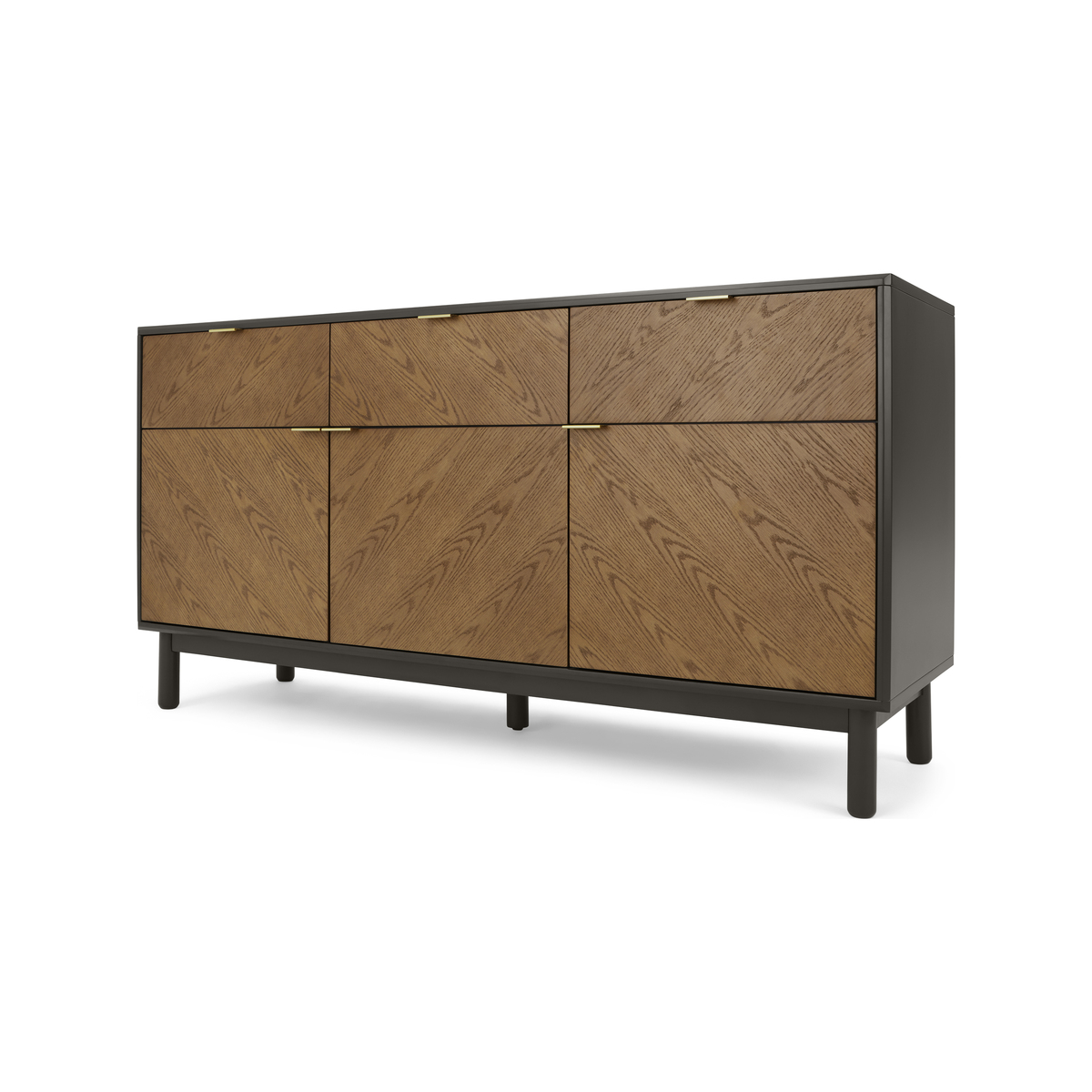 Belgrave Large Sideboard, Dark Stained Oak – image 2