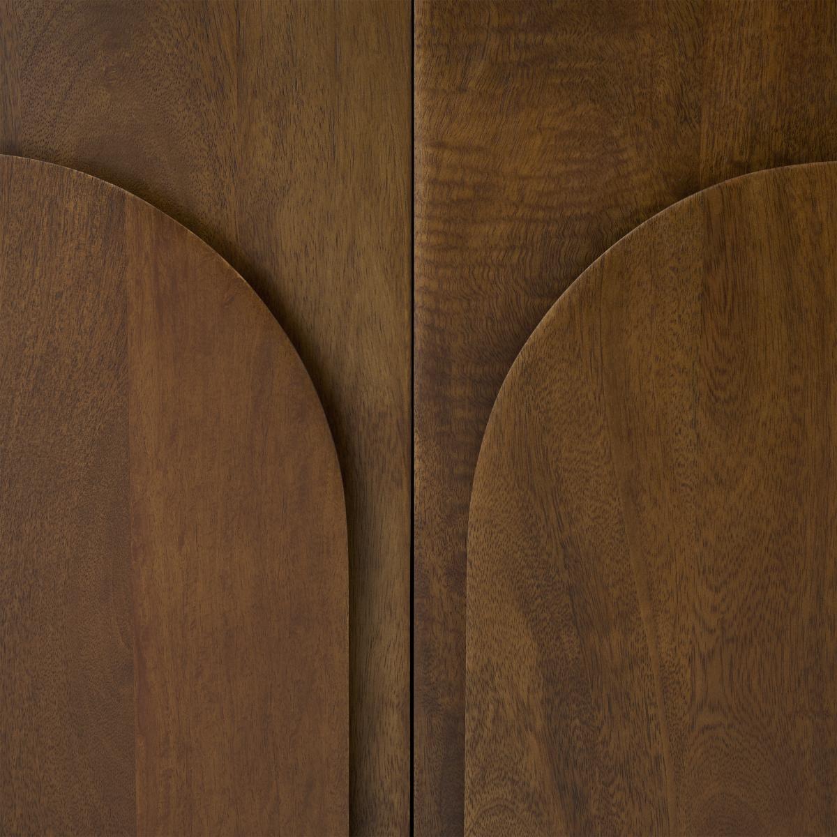 Kalaspel Wide Sideboard, Dark Mango Wood – image 7